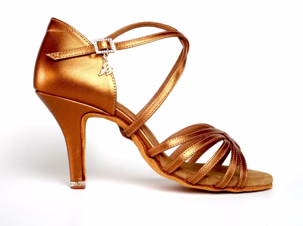 BD Dance Ladies Latin Shoe - 216 Leather - Image 2